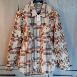 MENS GAP NWT SHACKET PADDED INSIDE XL